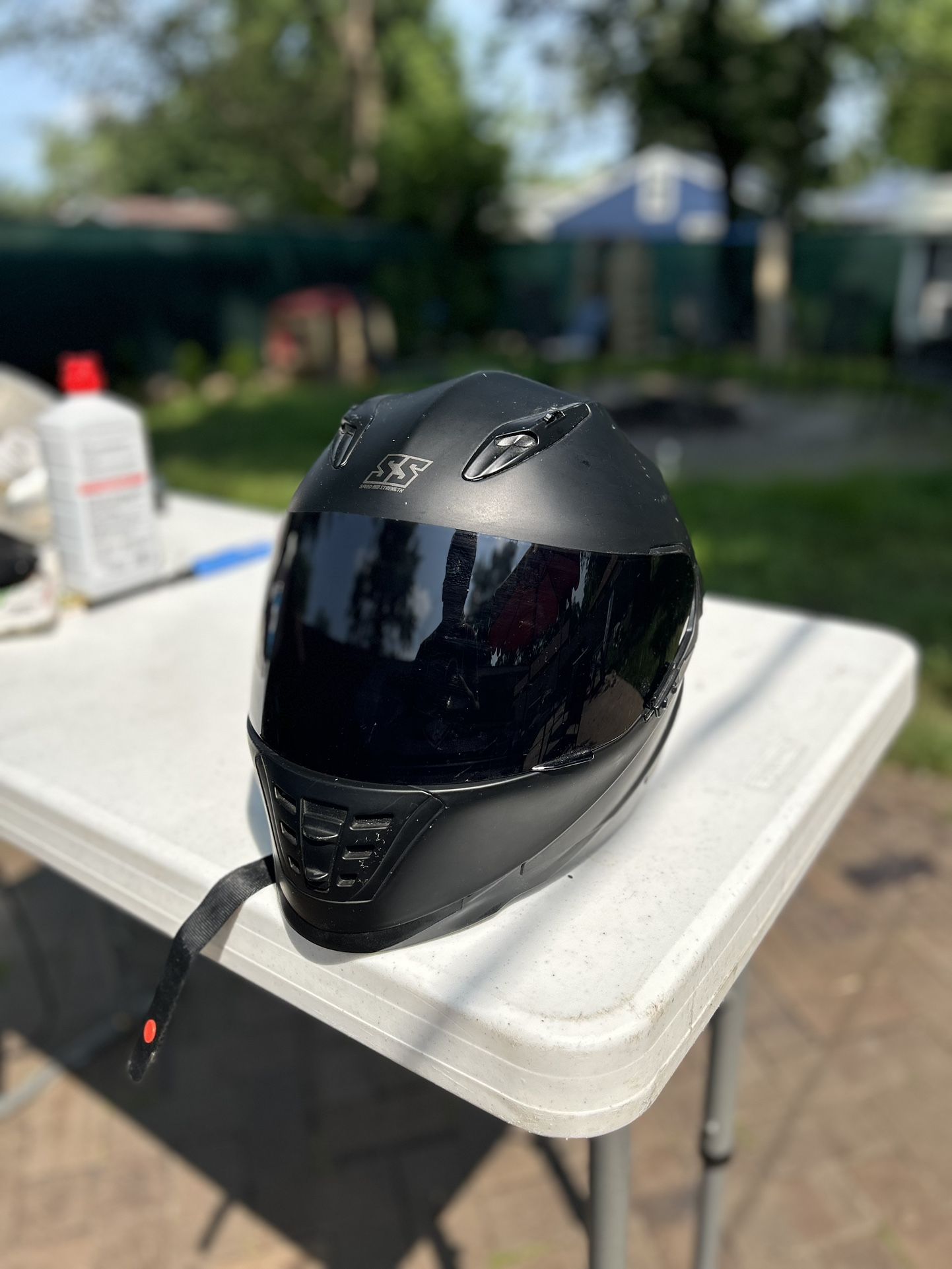 Speed And Strength Mate Black Helmet