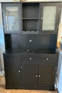 Food pantry cabinet