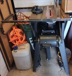 VINTAGE CRAFTSMAN 10" BELT DRIVE TABLE SAW W/MOTOR MOUNTED *READ THE DESCRIPTION & SEE ALL PICS*