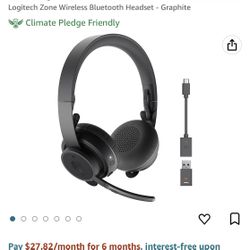 Logitech Wireless Head Set Bluetooth Or Dongle