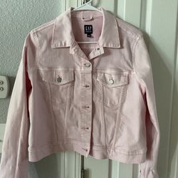Women’s Jean jacket, Pink L