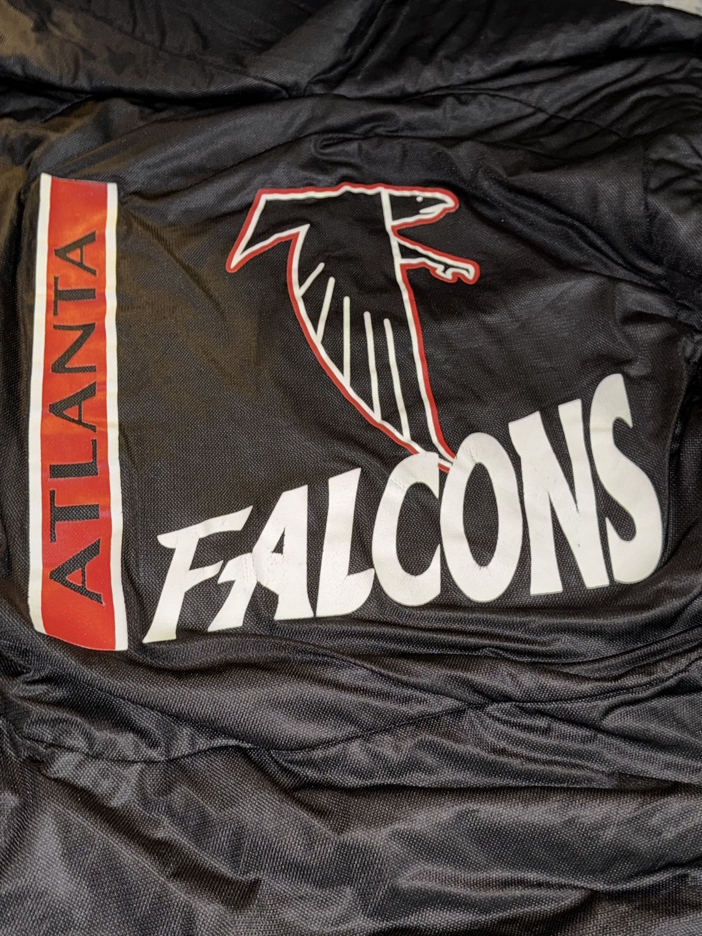 NFL Atlanta Falcons Football Blanket Comforter Vintage 90s Classic Used Pre Own.