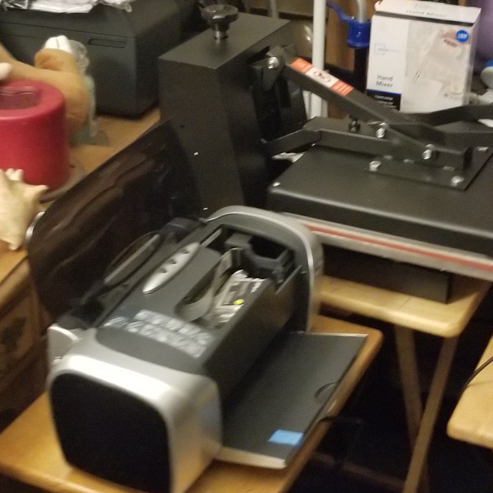 $1000 printer an machine paper an all decals number letters an more