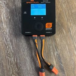 Spektrum SPMXC1010 S2100 Ac Smart Charger G1 With Battery Leads Used $80 Traxxas, arrma, Losi, tamiya