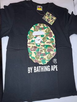 ✅Authentic BAPE Green Camo Big Ape Head Tee Black Size Small 100% Authentic✅