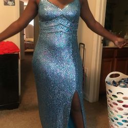 Mermaid scale Party Dress