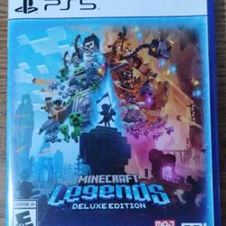Minecraft Legends Deluxe Edition Game Ps5 