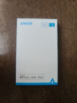 Anker fast charging cable for iPhone