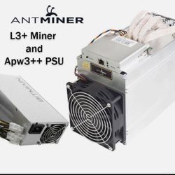 AntMiner L3++ Scrypt ASIC Litecoin Miner (L3++ with PSU)