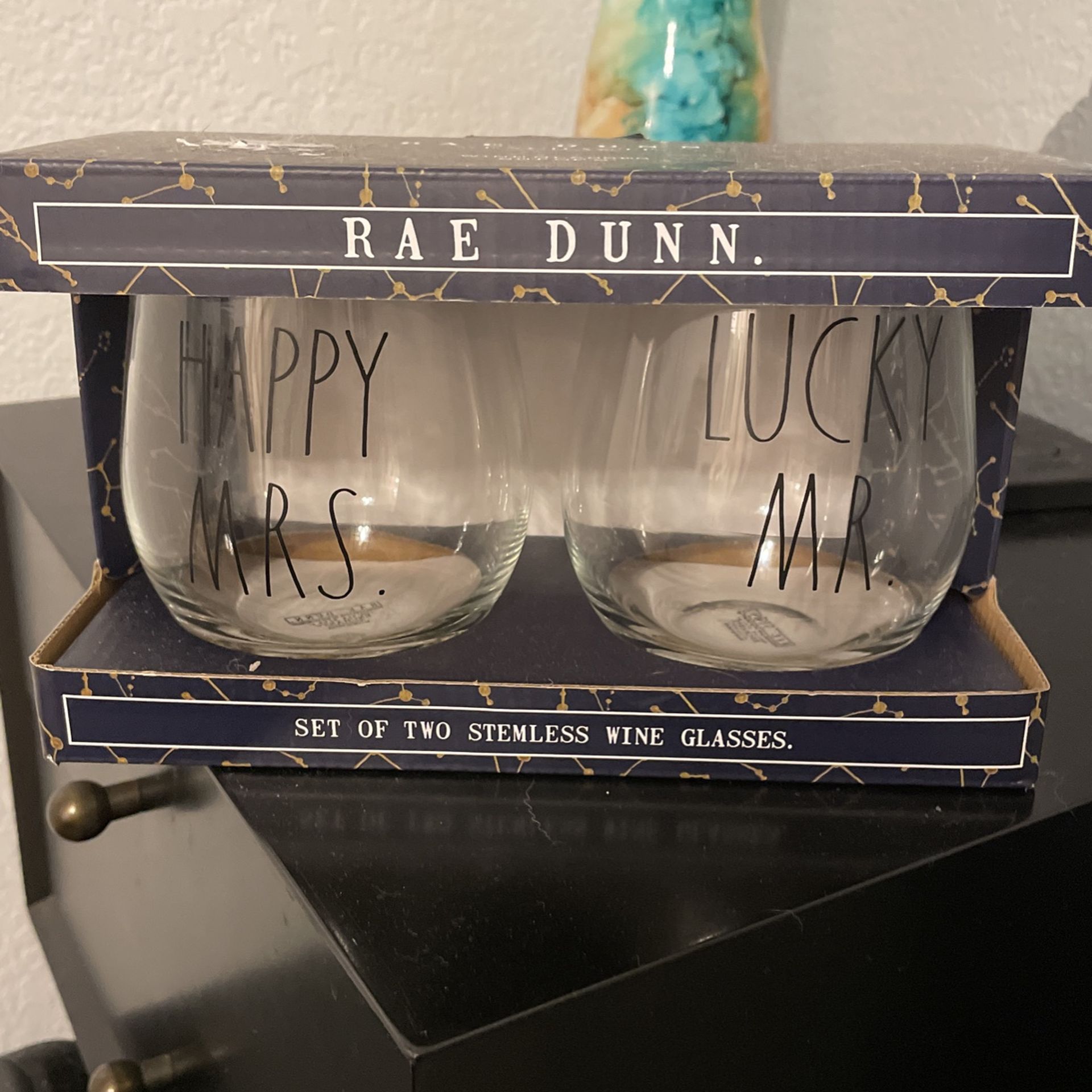 Rae Dunn Wine Glasses