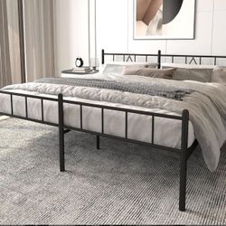 14 Inch Full Size Bed Frames with Headboard/Footboard