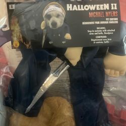 Michael Myers Halloween dog costume size small