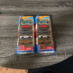 Hot Wheels Nissan 5 Pack