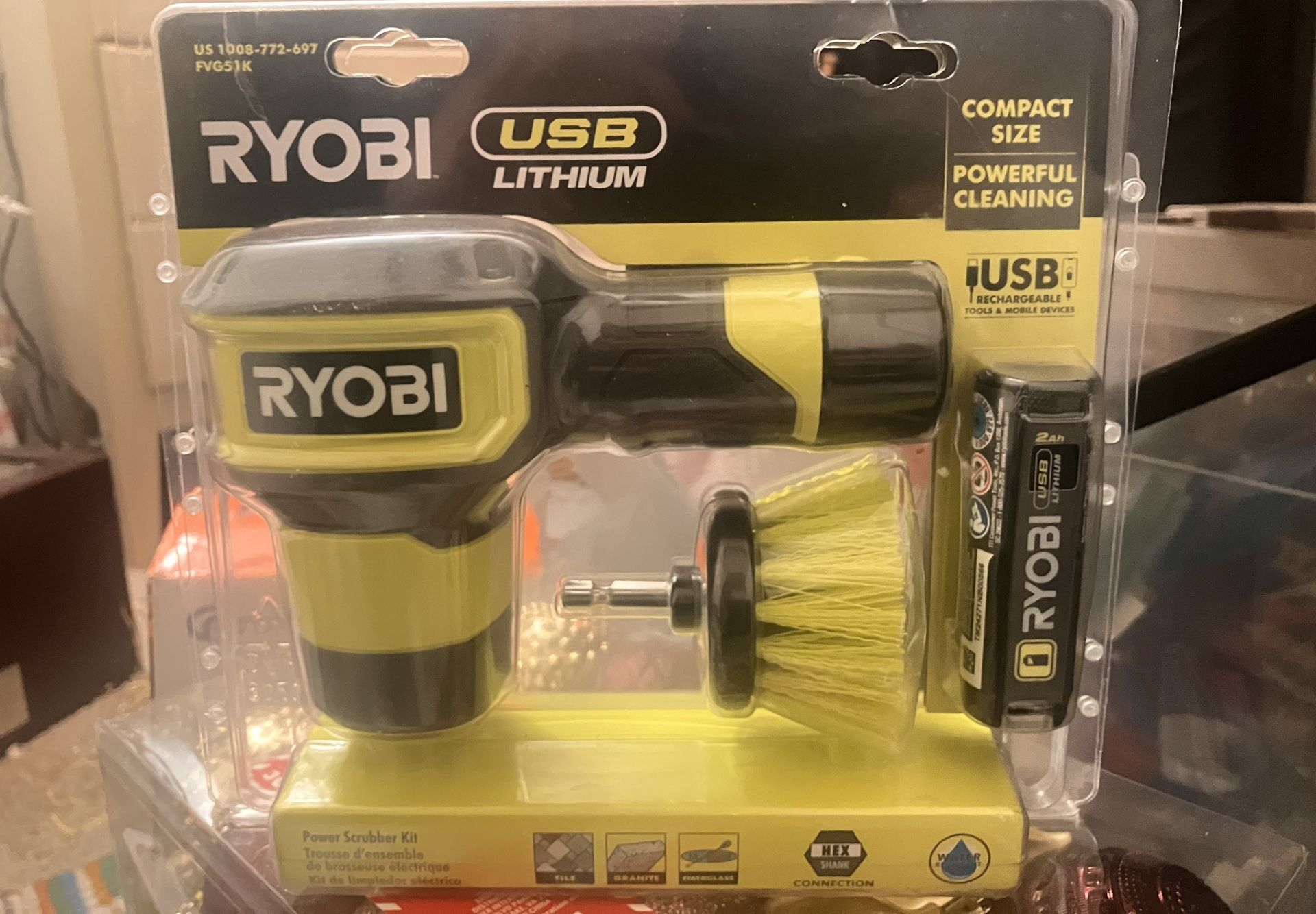 Ryobi Power Scrub Kit