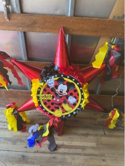 Mickey tambor piñata