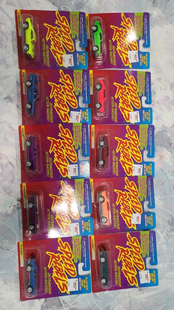 10 Speed Rebels Cars New