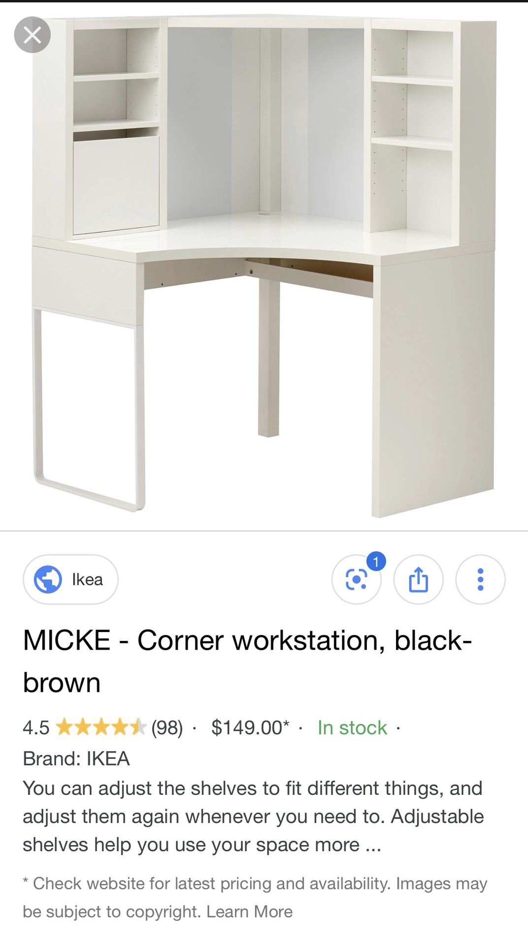 IKEA MICKE Desk- Make an offer