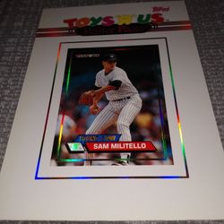 1993 Topps Master Photo Sam Militello