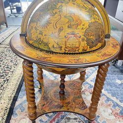 Early century globe stand