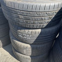 225-55-18 Used Tires 225/55/18 Llantas Usadas