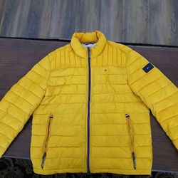 Tommy Hilfiger Yellow Puffer Jacket