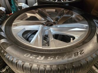 20" Audi Q7 Wheels Rims Runflat Tires OEM Germany