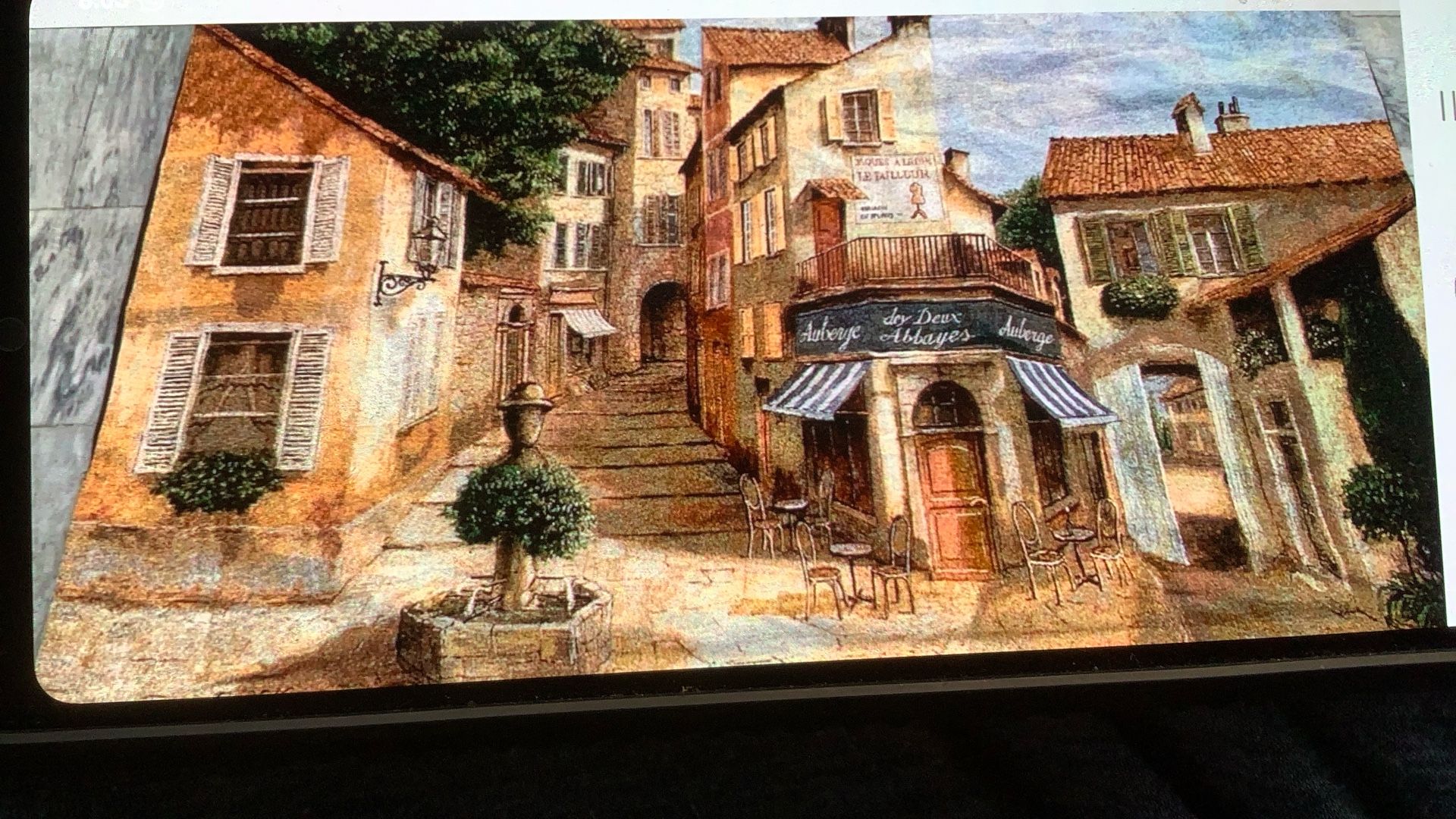 Original Vintage French Tapestry