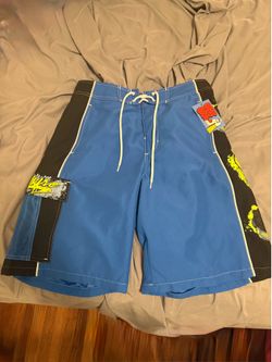 Empyre Rocker Board Shorts - Size 30 (Blue/Black)