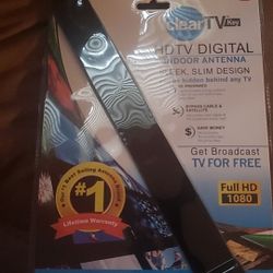 CLEAR TV HDTV DIGITAL INDOOR ANTENNA
