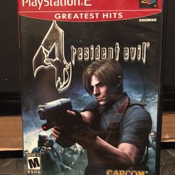 Resident Evil 4 Ps2
