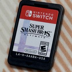 Super Smash Bros. Ultimate - Nintendo Switch Cartridge Only Tested/Works D2991