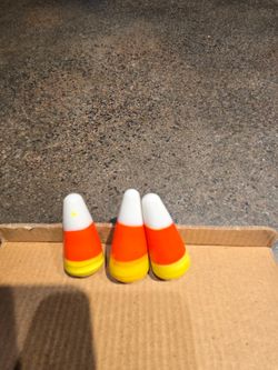 Glass candy corn
