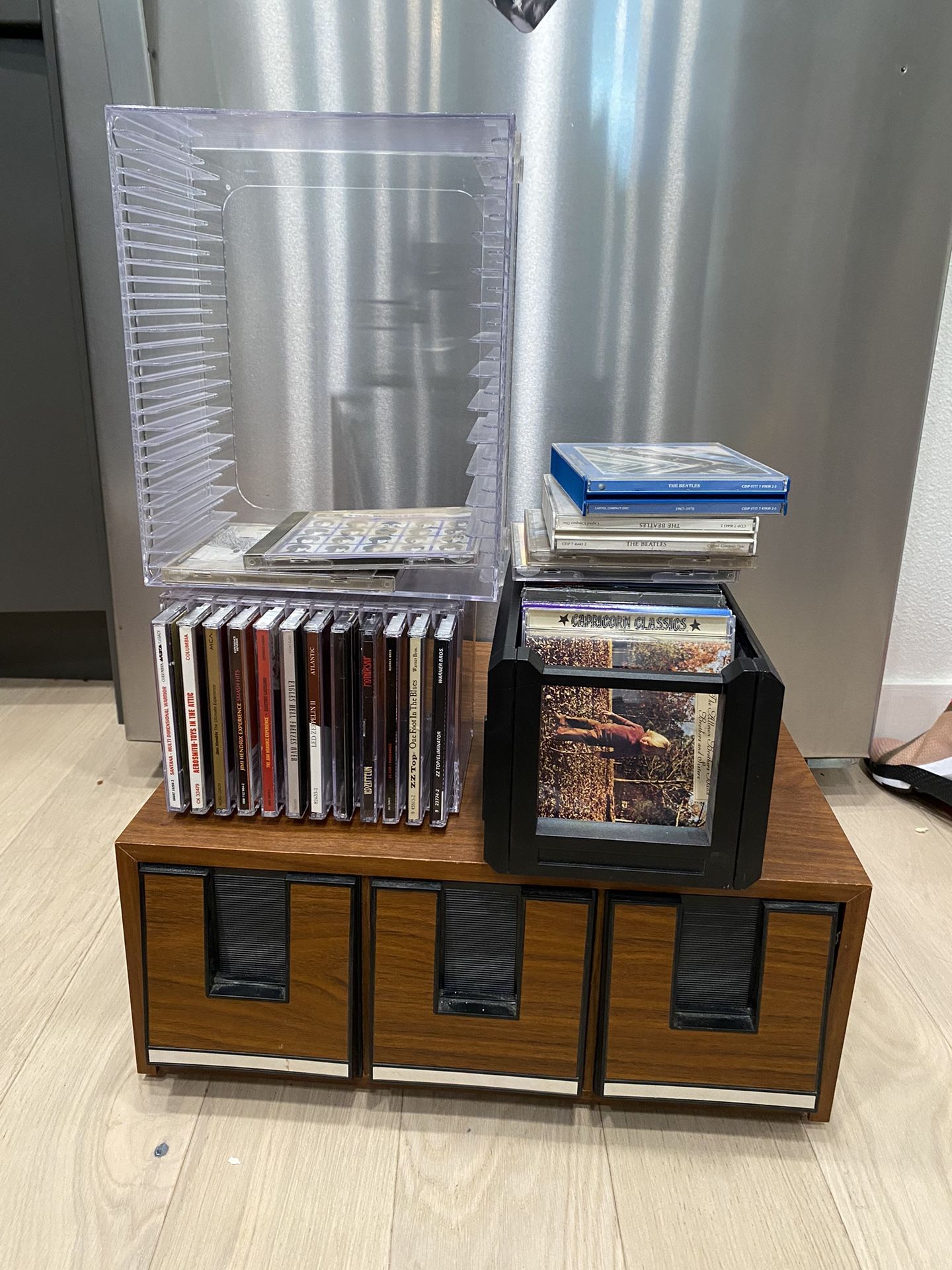 CD Storage Rack And CDs