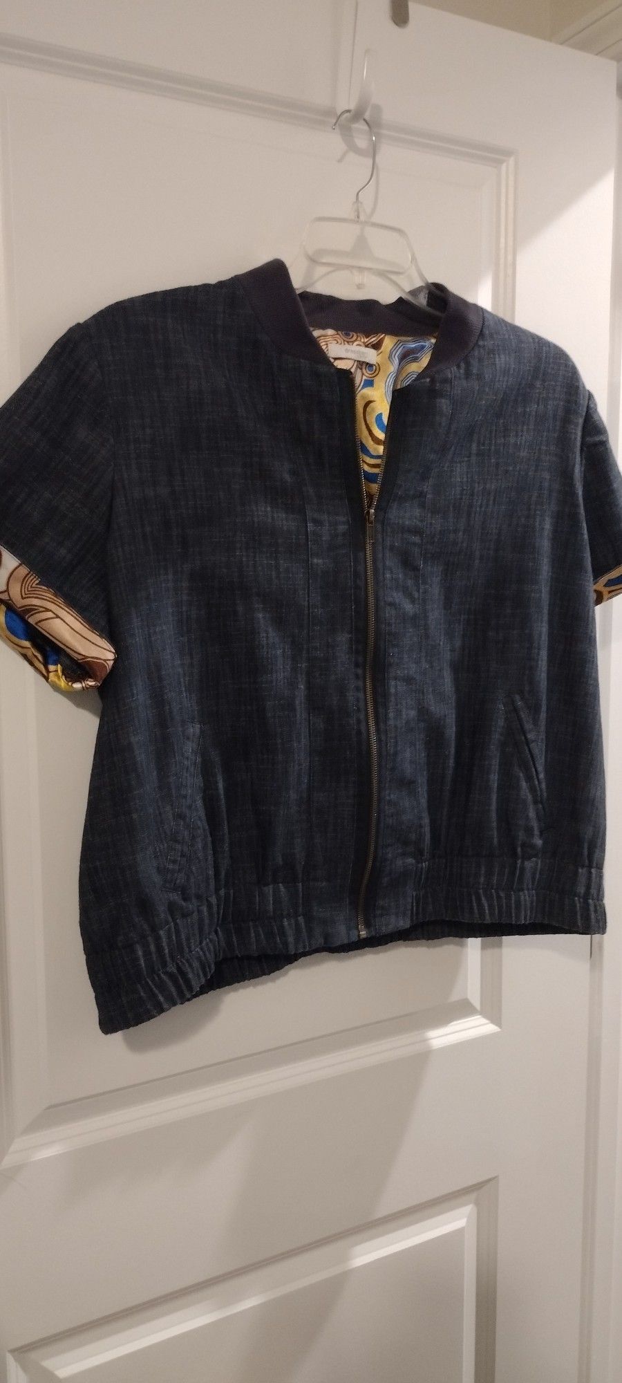 Dress Barn Jean Jacket /Zipper