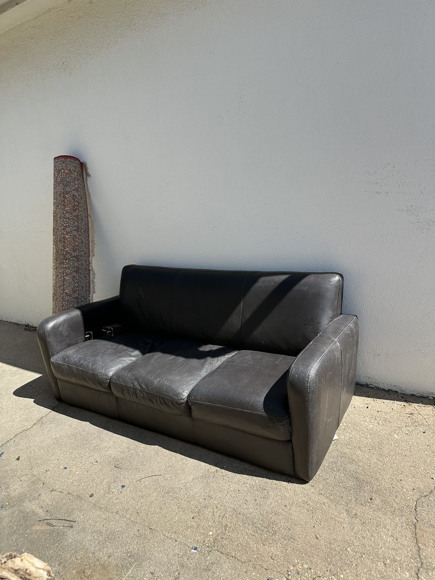 Leather Couch - 3 Seater