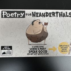 Poetry For Neanderthals Word Game 