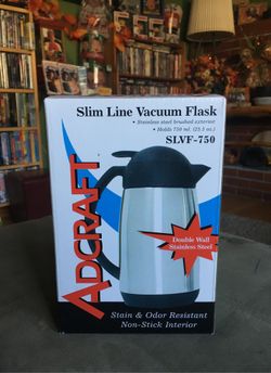 Brand New Slim Line Vacuum Flask 750ml !!!
