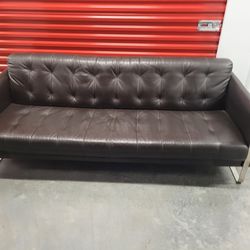 Calia Italia Leather Couch Good Condition