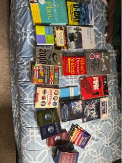 Assortment of books