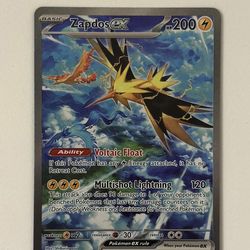 Zapdos ex SV: 151 SIR 202/165