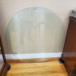 36 Inch Round Glass Table Top