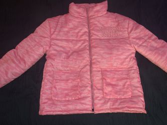 UNISEX PINK TIGER CAMO PUFFER JACKET