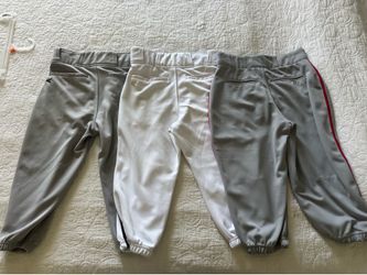 3 youth small baseball pants