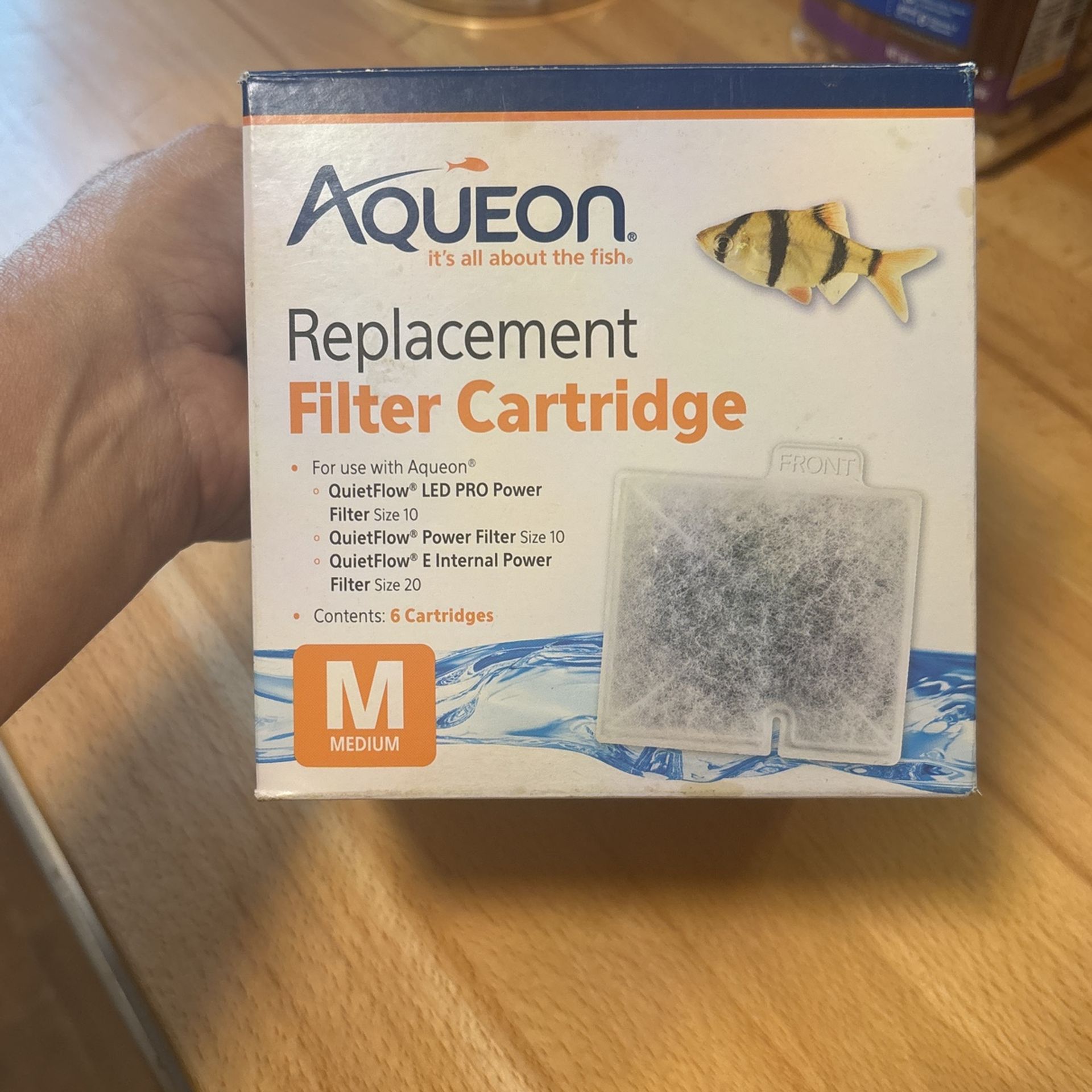 Free Aqueon Replacement Filter, Cartridges, Size Medium