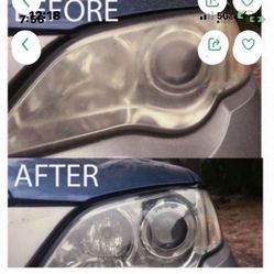Headlight Restoration $20 Each In Riverside I Come To You