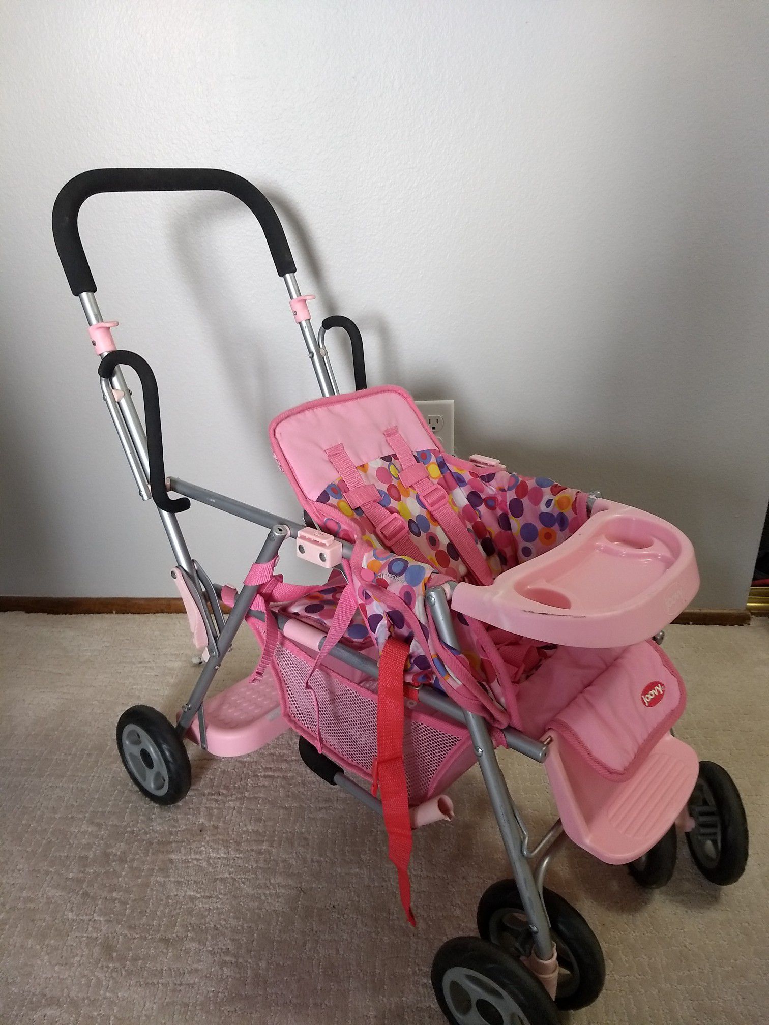 Baby Dolls, Crib & Changing Table, stroller