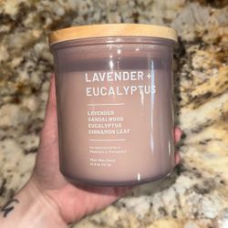 Lavender And Eucalyptus Candle