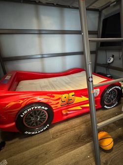 Car bed with mattress