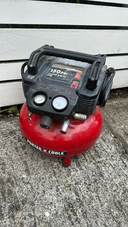 Porter cable 150 psi pancake compressor