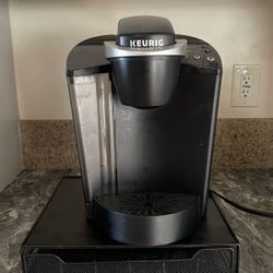 Keurig Coffee Maker And Storage Drawer